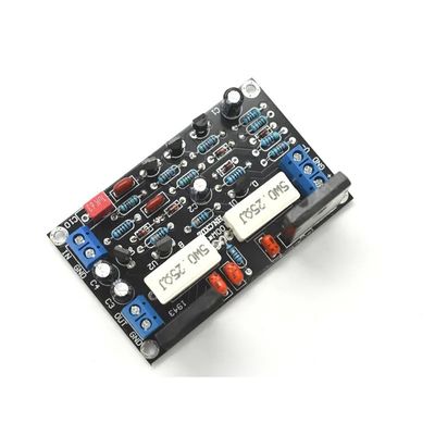 100W DC 35V C1-001 HIFI đơn kênh bảng khuếch đại âm thanh với 2SC5200 2SA1943 ống