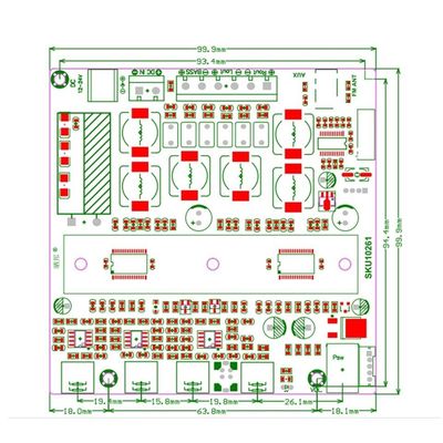 CA-3169B 2.1 Channel Audio Power Amplifier Board với âm thanh trung thực cao và thiết kế nhỏ gọn 100x75x30mm