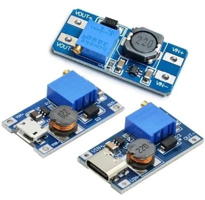 Creatall MT3608 DC-DC Boost Module 2A Boost Board Điện áp đầu vào 2-24V Điện áp đầu ra 30V