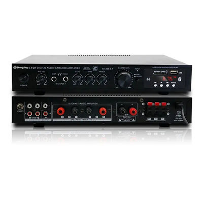 KTV Home Theatre System Professional Amplifier Board với 2 đầu vào micrô và LDZS 5.1 Channel Nobsound Stereo Mixer