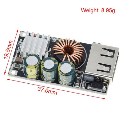 Sạc điện thoại di động khẩn cấp với bảng sạc nhanh QC3.0 DIY và nguồn điện 24W