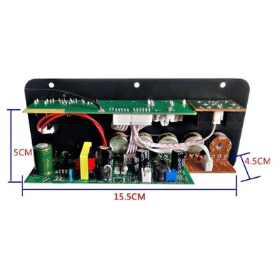 D50 bảng khuếch đại với âm thanh quang học BT AMP USB FM Radio TF Player Đen cho xe nhà