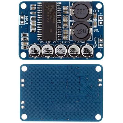 35W Digital Power Amplifier Module TDA8932 Blue Audio Board cho điện áp hoạt động DC 10-30V