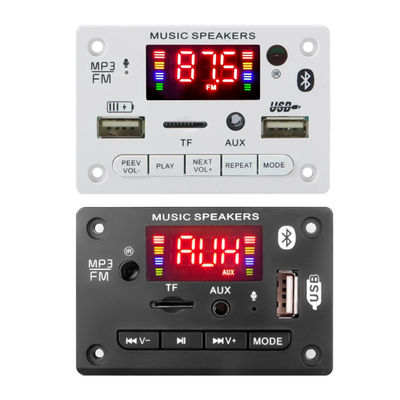Mô-đun máy nghe nhạc MP3 không dây BT 5.0 với hỗ trợ âm thanh 6-12V DC và hỗ trợ âm thanh không mất cho hệ thống âm thanh xe hơi