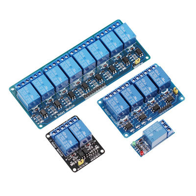 High và Low Level Trigger 5V/12V/24V Shield cho Arduino 1 2 4 6 8 Channel Relay Module