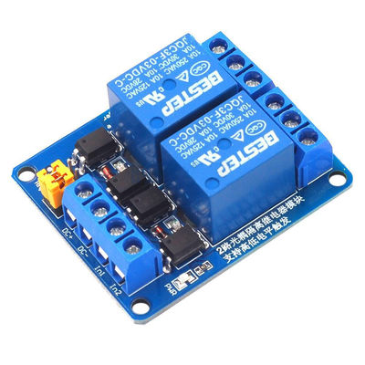 Mô-đun Relay 2 kênh với cách ly Optocoupler kép 3.3V 5V 12V 24V Power Supply Module