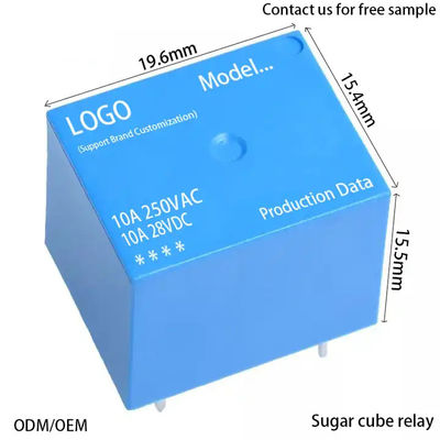 PCB Mini điện từ Relay T73 Power 10A 10amp 1 Co Dc 5V 12V 24 24V 24vdc 4 Pin 5pin 5pin