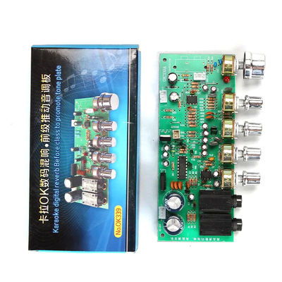 Bảng khuếch đại tiếng ồn thấp dòng OK339 có Reverb cho Preamp khuếch đại công suất kép AC12-15v