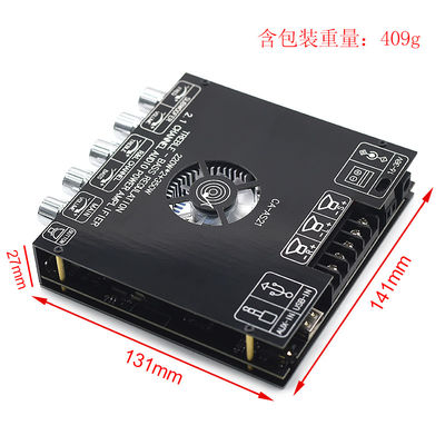 CA-AS21 2.1 kênh BT Subwoofer Amplifier Audio Board 2 * 220W + 350W 12-24V AMP