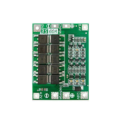 CA-3S-60A Bộ sạc pin lithium Li-ion Lipo Cell Module PCB BMS Ban bảo vệ cho động cơ khoan 12.6V với cân bằng