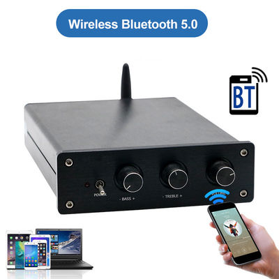 100W * 2 + 200W Home Audio Power Amplifier với Bluetooth 5.0 và 2.1 Channel Mini HiFi Stereo Class D Digital Amp