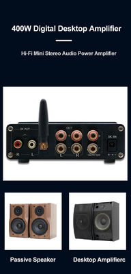 100W * 2 + 200W Home Audio Power Amplifier với Bluetooth 5.0 và 2.1 Channel Mini HiFi Stereo Class D Digital Amp