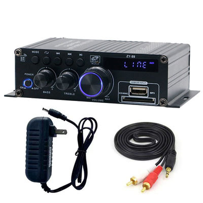 Hifi Stereo Audio Power Amplifier 120W Dual Channel Power Amp Independent Control Equalizer Nhà tăng cường kỹ thuật số
