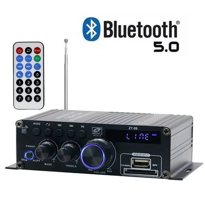 Hifi Stereo Audio Power Amplifier 120W Dual Channel Power Amp Independent Control Equalizer Nhà tăng cường kỹ thuật số