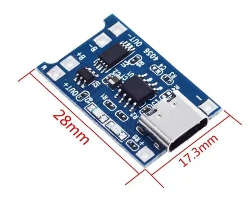 TP4056 1A tấm sạc pin lithium 18650 module sạc với bảo vệ sạc