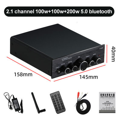 2 * 100W 2.1 kênh âm thanh kỹ thuật số HIFI Desktop Digital Amplifier Subwoofer Amplifier âm thanh điện cho âm thanh gia đình