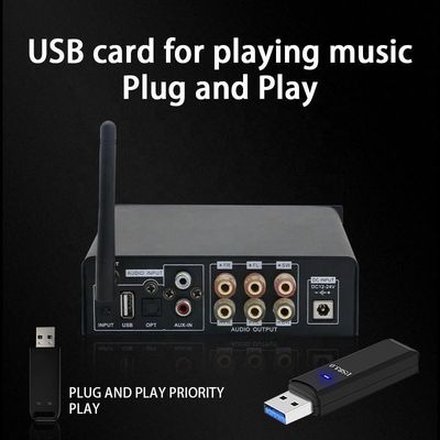 2 * 100W 2.1 kênh âm thanh kỹ thuật số HIFI Desktop Digital Amplifier Subwoofer Amplifier âm thanh điện cho âm thanh gia đình