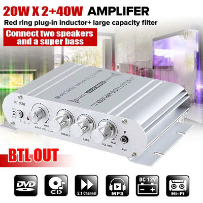 2.1 Channel 12V Amplifier Board Subwoofer Home Power Amplifier Circuit Board Rechargeable Amplifier De Potencia Hi-Fi kỹ thuật số