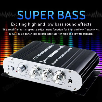 2.1 Channel 12V Amplifier Board Subwoofer Home Power Amplifier Circuit Board Rechargeable Amplifier De Potencia Hi-Fi kỹ thuật số