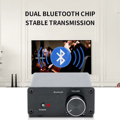 TPA3116 Bộ khuếch đại kỹ thuật số 100W Stereo HiFi lớp D với Bluetooth 5.0 và Bộ chứa hợp kim nhôm