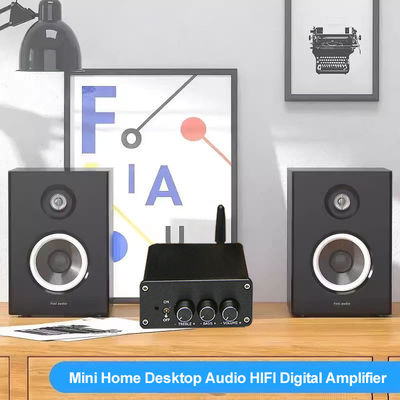 Home Audio 100W*2 Digital Mini Audio HIFI Power AMP lớp D tích hợp Amp 5.0 Subwoofer Amplifier âm thanh