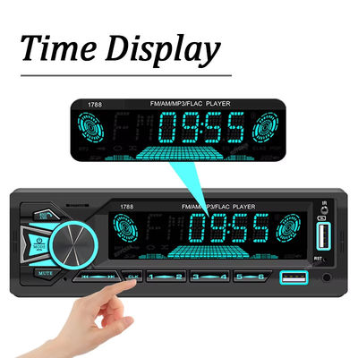 Universal 60Wx4 Car Radio Srereo MP3 Player FM Receiver Radio Stereo Audio Music USB / SD với Dash AUX Input