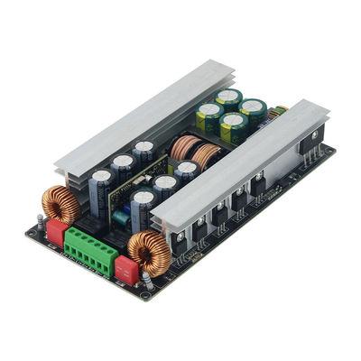 2x600W Stereo Digital Power Amplifier Board Chuyển đổi AC DC với nguồn cung cấp điện chuyển đổi Bridgeed Speaker Protection Board Mount