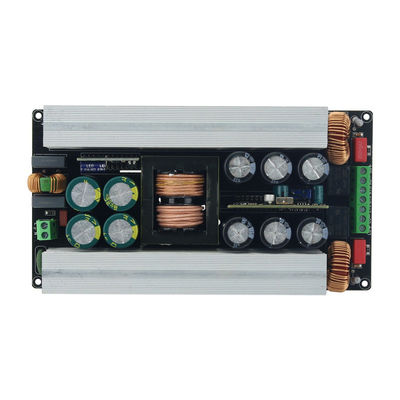 2x600W Stereo Digital Power Amplifier Board Chuyển đổi AC DC với nguồn cung cấp điện chuyển đổi Bridgeed Speaker Protection Board Mount