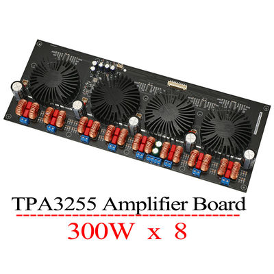 TPA3255 8 kênh 300W Digital Power Amplifier Board hiệu suất cao lớp D Audio Amp cho nhà hát DIY