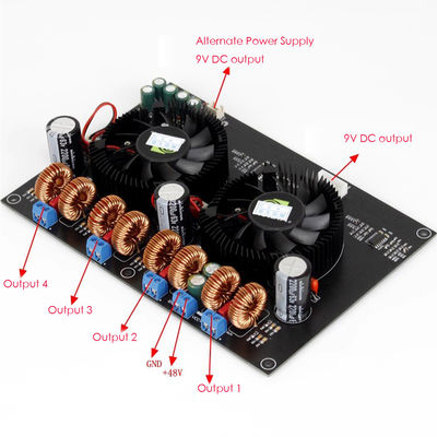 TPA3255 600W High Efficiency Class D Amplifier Board với phạm vi động cho HiFi Audio