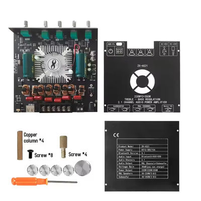 ZK-AS21 2.1 Channel Audio Amplifier Module TPA3255 Subwoofer 220WX2 + 350W 220WX2 + 350W Thể chế khuếch đại âm thanh ZK-AS21