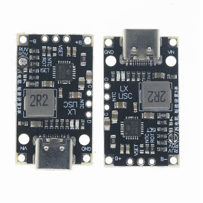 Loại C USB 2/3S BMS 15W 8.4V 12.6V 1.5A Lithium Battery Charging Boost Module với hỗ trợ cân bằng Sạc nhanh với chỉ số