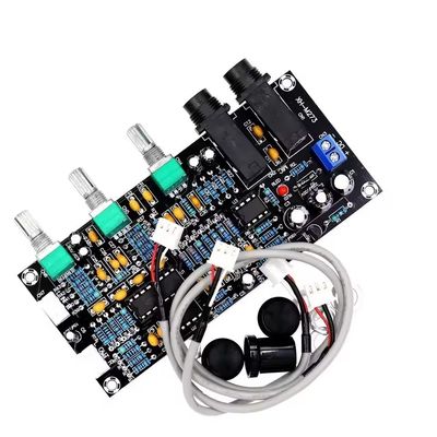 XH-M273 PT2399 Digital Preamplifier Board cho Karaoke 12-24V DC Reverberation Microphone Control Microphone Speaker Sản phẩm