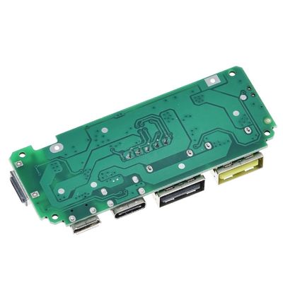 USB kép 5V 2.4A Micro / Type-C LED USB Mobile Power Bank 18650 Bộ sạc Lithium