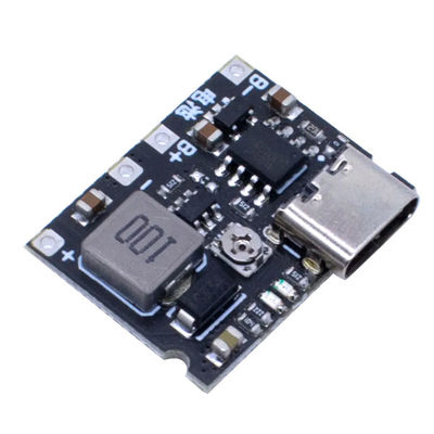 3.7V đến 9V 5V 2A DC-DC Step Up Boost Module 18650 Lithium Battery Charging Discharging Board Type-C DC TP4056