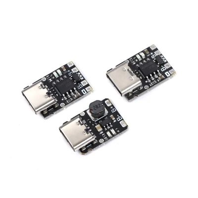 3.7V 4.2V 18650 Lithium pin sạc Boost Power Board Bảo vệ loại c Giải pháp sạc và xả 5V lý tưởng