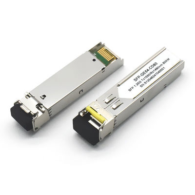 GPON PON 10G DWDM SFP 80KM Mô-đun 10G Tỷ lệ dữ liệu 1310nm Độ dài sóng cho Mạng FTTH 5G 80km Khoảng cách SM Bộ thu quang