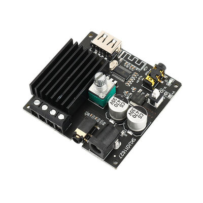 BT 5.0 Bảng khuếch đại điện kỹ thuật số 100W * 2 Stereo Mini DIY Audio Module với hỗ trợ U Disk & AUX Input