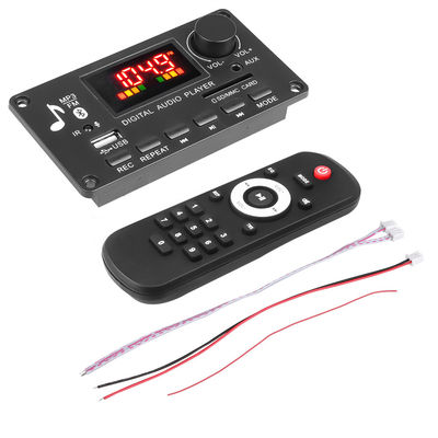 80W Amplifier Board Wireless Car Music Mp3 Decoder Player Mô-đun không tay DC 5V-26V FM Radio Audio Module