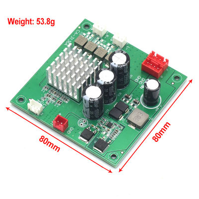 CA-3136A Mô-đun khuếch đại âm thanh kỹ thuật số 8-24V Input 5V Output 2*50W TPA3116 Board Amplifier
