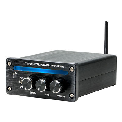 Kênh 2.0 2*100W BT 5.0 Đèn RGB Âm thanh nổi kỹ thuật số mới Bộ khuếch đại tuyến tính công suất cao Mini Hifi gia đình