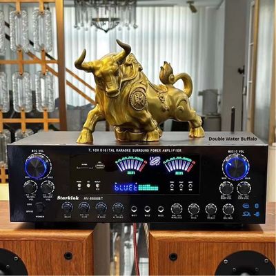 AV-8888BT chuyên nghiệp 7.1 kênh 2000W Bộ khuếch đại rạp hát gia dụng điện cực cao BT Hệ thống âm thanh xung quanh không dây tại nhà KTV