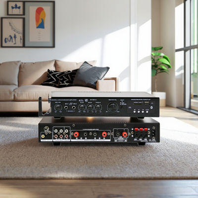 5.1CH 120W * 2 + 25W * 3 Lượng tăng cường HIFI với đầu vào đồng trục quang học, BT 5.0, Super Bass, cho Home Theater Karaoke Party