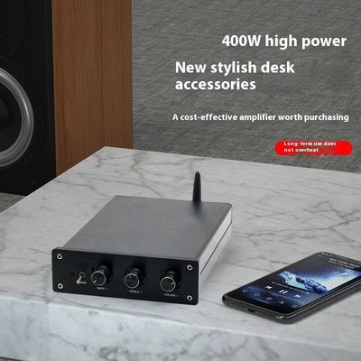 Chuyên nghiệp 2.1 kênh 400W HiFi tăng cường kỹ thuật số công suất cao cho xe hơi gia đình Audiophile Intel Processor Receiver Amplifier