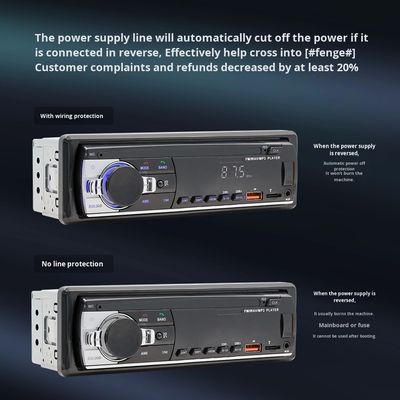 Đầu phát MP3 ô tô Creatall Neutral JSD-530L với kết nối USB cho Bluetooth, thẻ nhớ, radio, điều khiển trung tâm, chất lượng âm thanh không mất dữ liệu