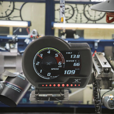 Đồng hồ đo kỹ thuật số ô tô Obd2 Áp suất tuabin Màn hình HUD đa chức năng Hiển thị trên kính lái Đồng hồ đo OBD Điện tử ô tô cao cấp