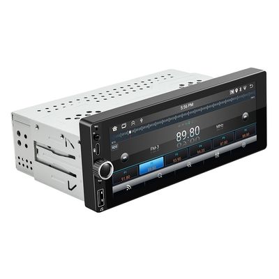 Đầu radio ô tô CarPlay/Android Auto 6.86 inch một DIN với màn hình cảm ứng LCD Kết nối USB Vị trí bảng điều khiển