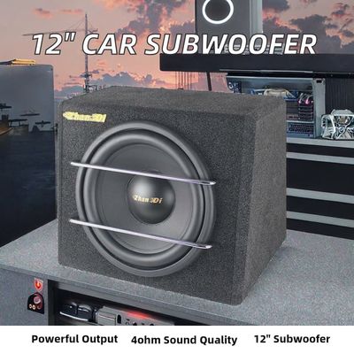Giá bán buôn 12/10 Inch High Power Car Audio Subwoofer 4ohm 12v loa