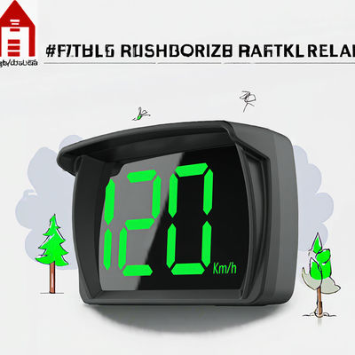 Đồng hồ tốc độ kỹ thuật số vạn năng GPS, phụ kiện điện tử ô tô phổ biến cho xe hơi, xe tải, xe buýt, bảo hành 1 năm