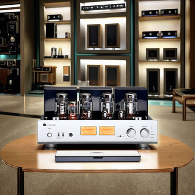 Bộ khuếch đại âm thanh ống HIFI gia đình A-Level 25W+25W công suất cao, tích hợp bộ thu tai nghe và loa, bộ khuếch đại Class
